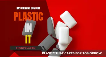 Chewing Gum: Plastic or Not?