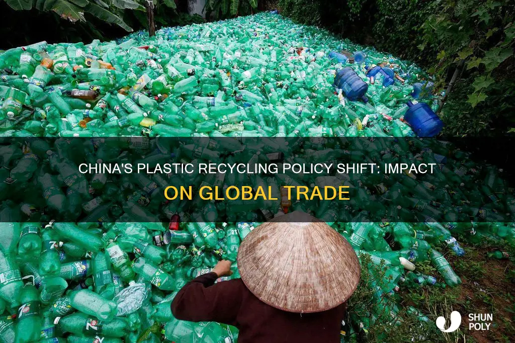 has china cut down the import of plastic recyclables