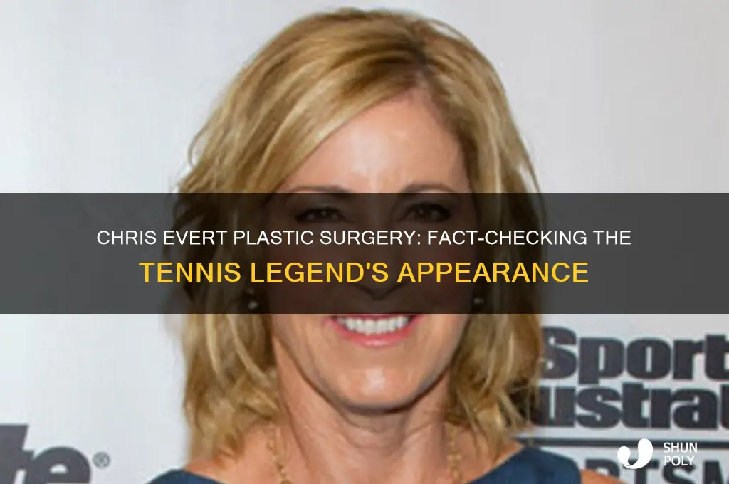 has chris evert had plastic surgery