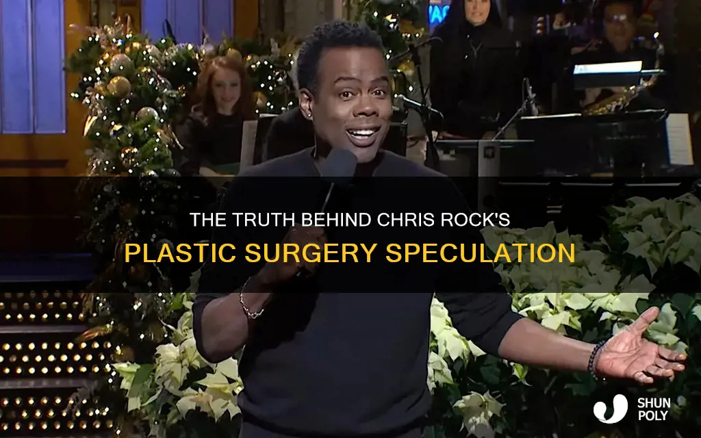has chris rock had plastic sirgery
