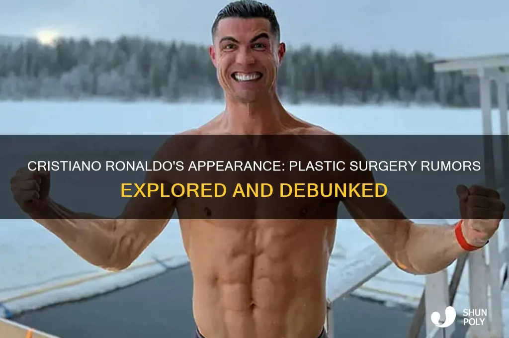 has christaino tonaldo had plastic surgery