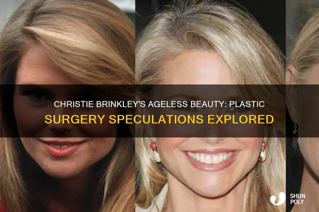 has christe brinkley had plastic surgery