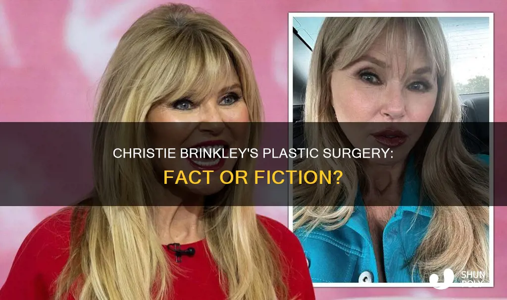 has christy brinkley had plastic ssurgery