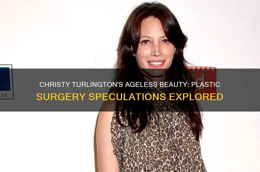 has christy turlington had plastic surgery