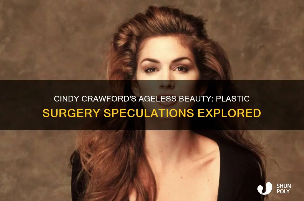 has cindy crawford had plastic surgery