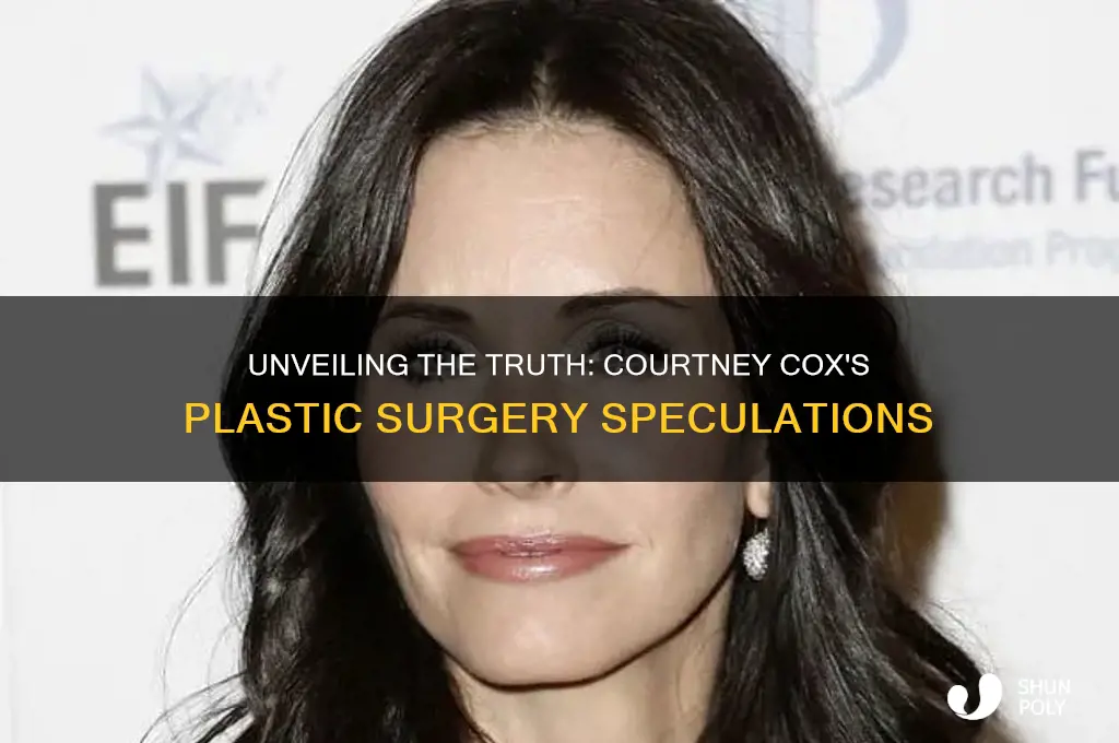 has cortney cox had plastic surgery