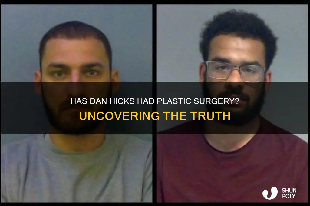 has dan hicks had plastic surgery