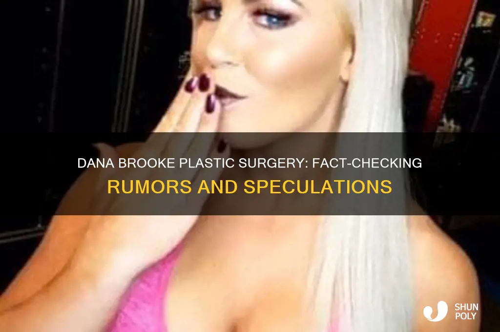 has dana brooke had plastic surgery