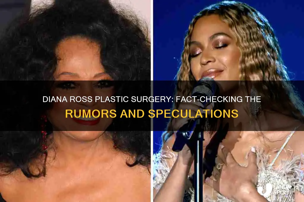 has diana ross had plastic surgery