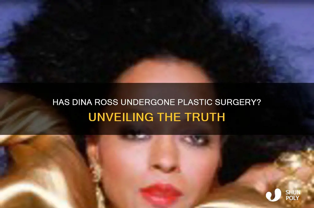 has disna ross had plastic surgery