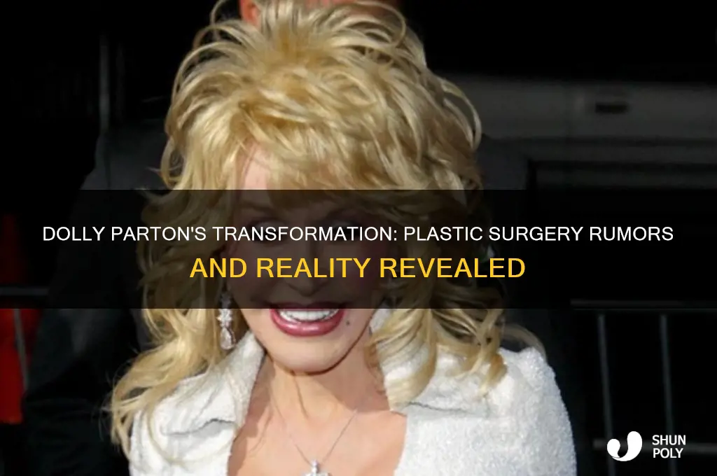 has dolly pardon had plastic surgery