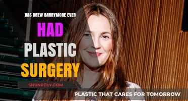 Drew Barrymore's Beauty Secrets: Plastic Surgery Rumors Explored