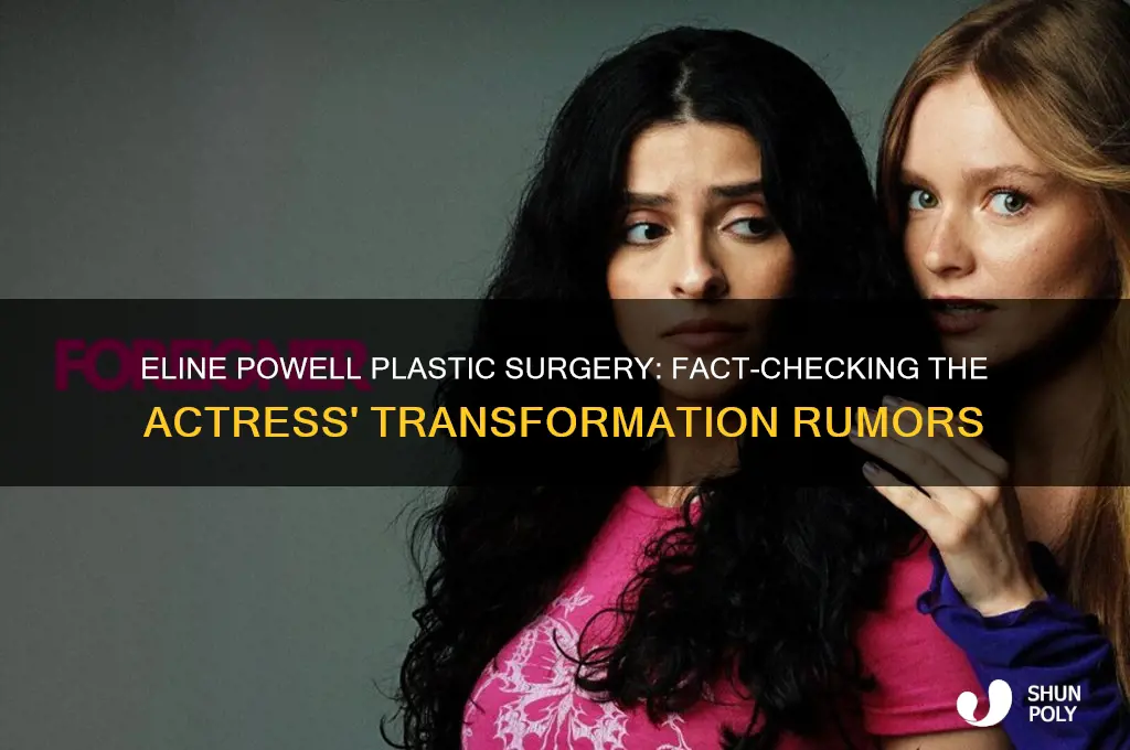 has eline powell had plastic surgery