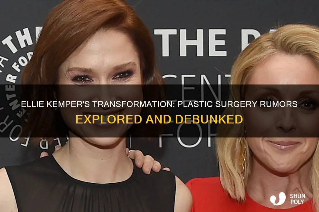 has ellie kemper had plastic surgery