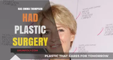 Emma Thompson's Appearance: Plastic Surgery Speculations and Natural Aging