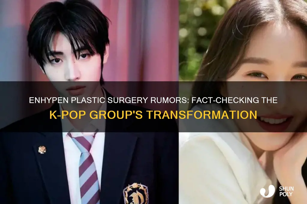 has enhypen had plastic surgery