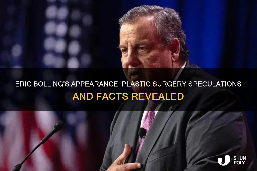 has eric bolling have plastic surgery