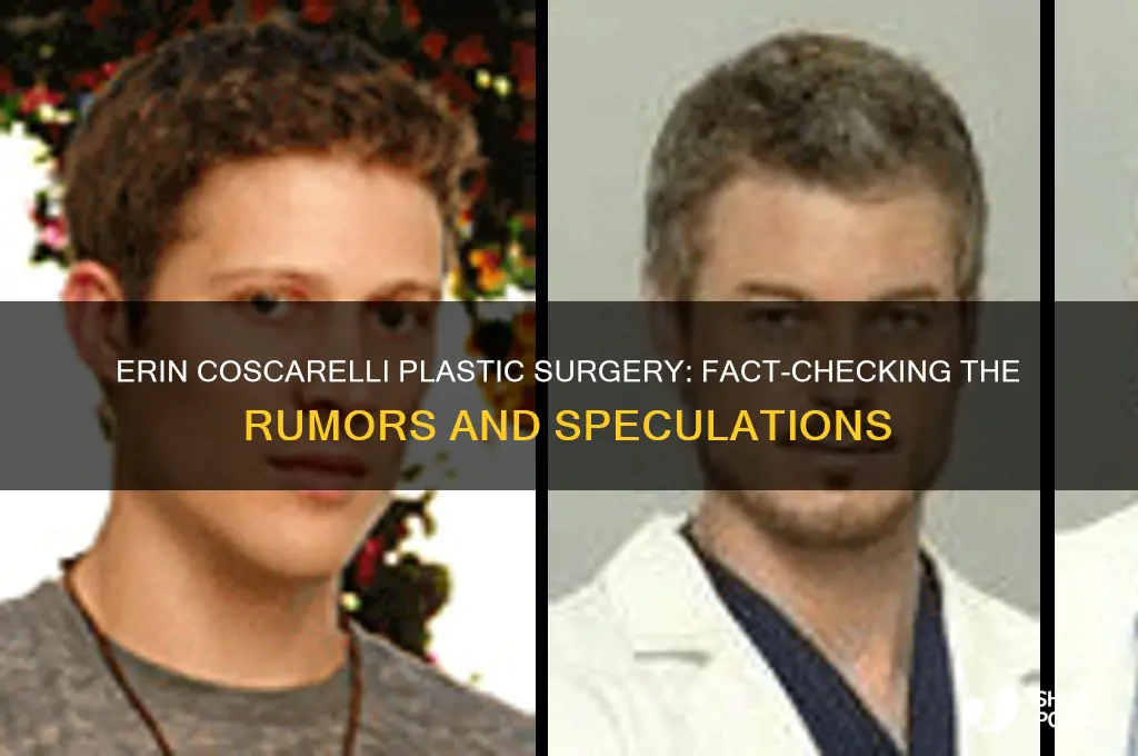 has erin coscarelli had plastic surgery