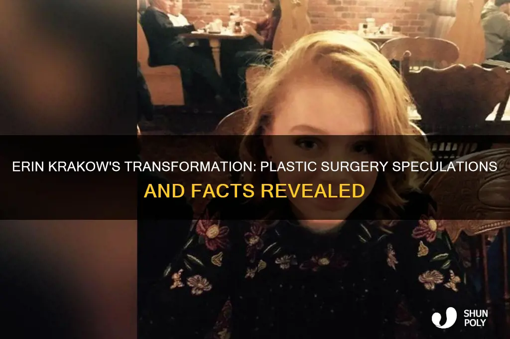 has erin krakow had plastic surgery