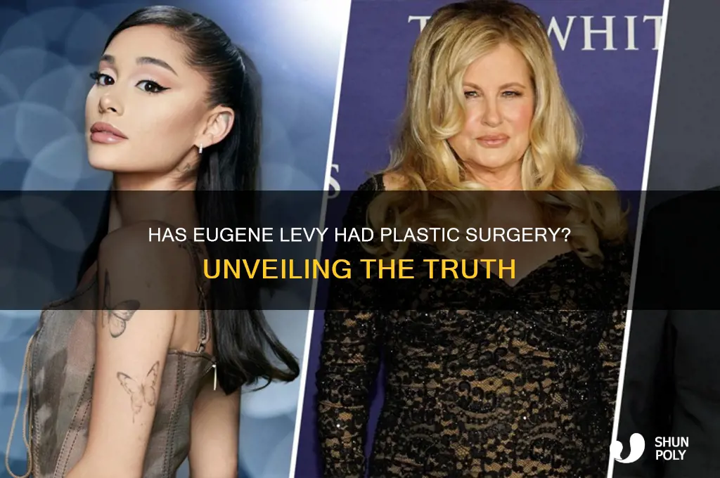 has eugene levy had plastic surgery