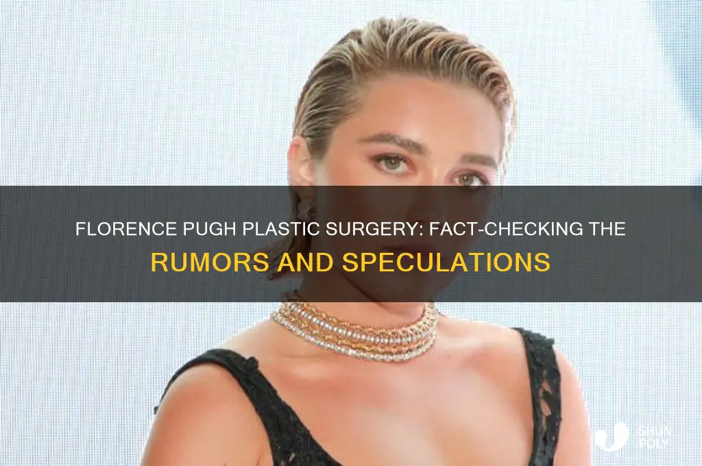 has florence pugh had plastic surgery