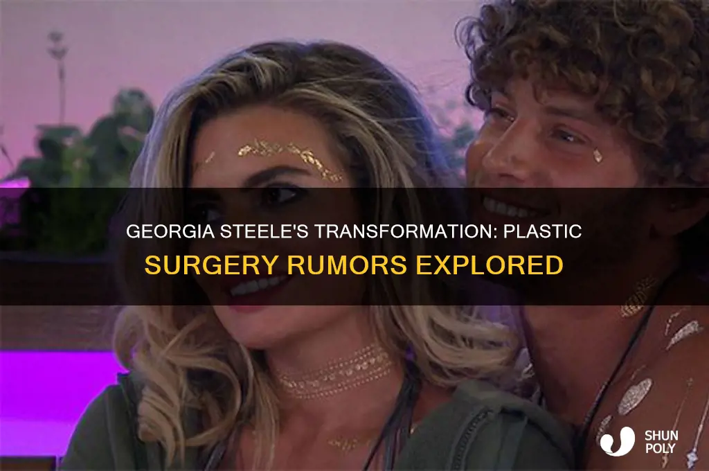 has georgia steele had plastic surgery
