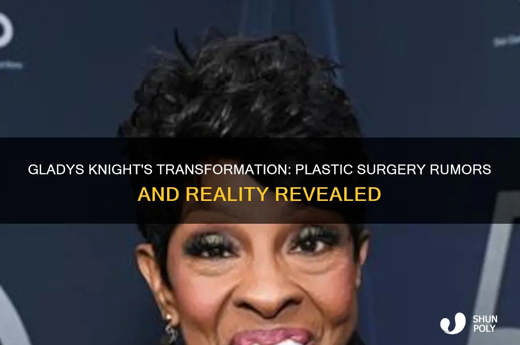 has gladys knight had plastic surgery