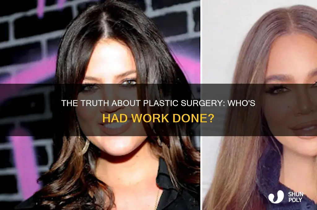 has had plastic surgery