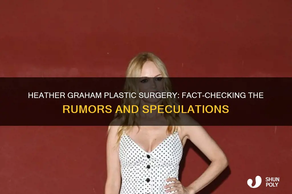 has heather graham had plastic surgery