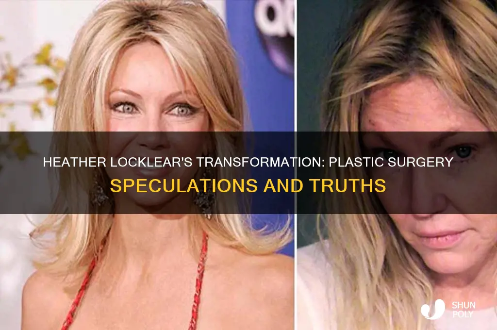 has heather locklear had plastic surgery