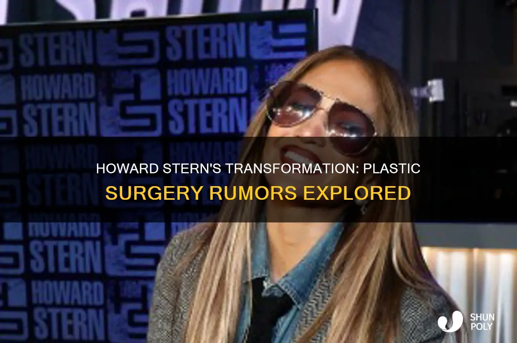 has howard stern had plastic surgery