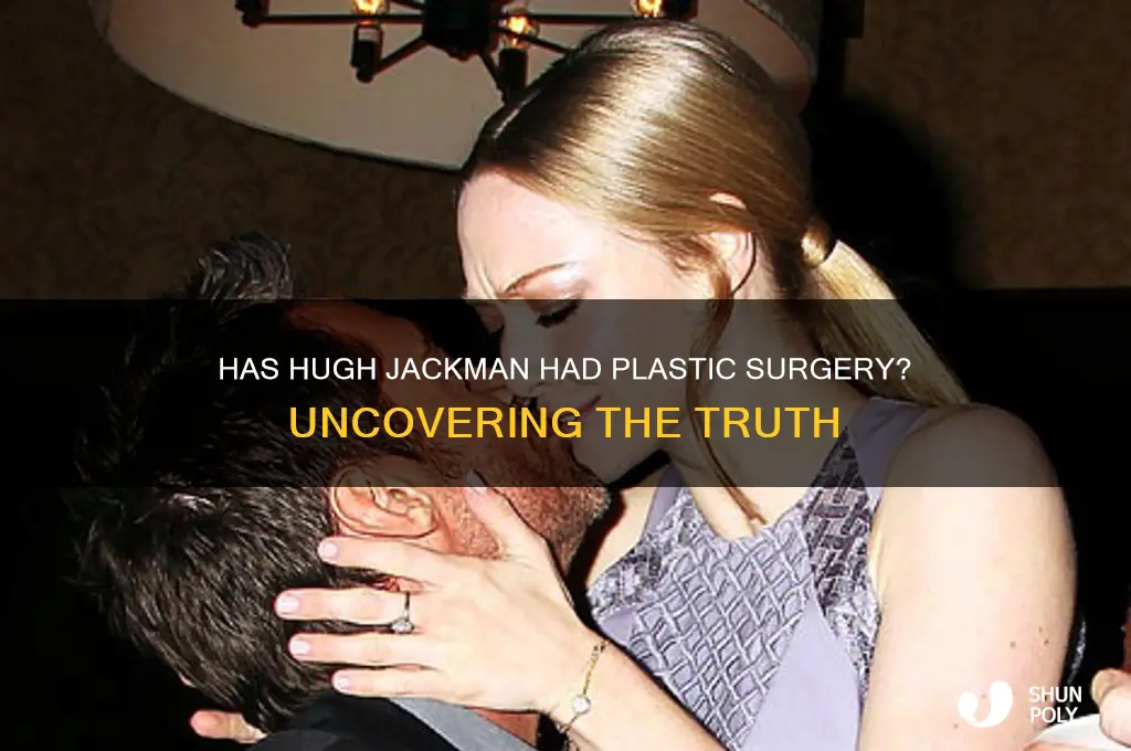 has hugh jackman had plastic surgery