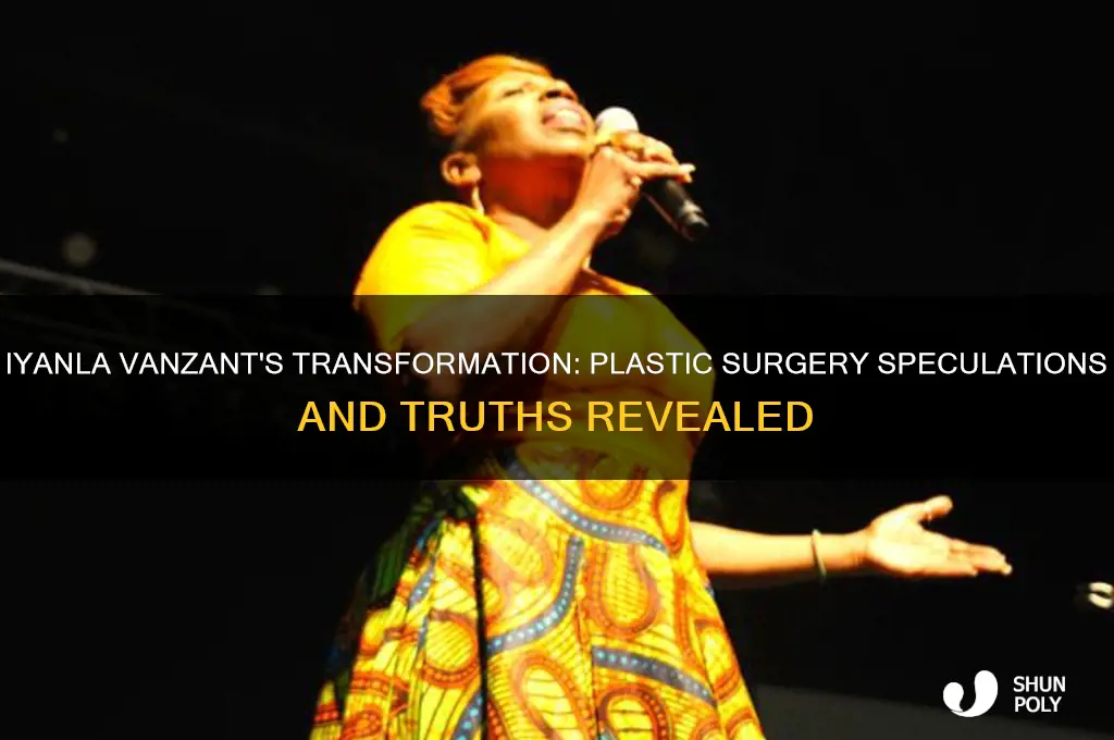 has iyanla had plastic surgery