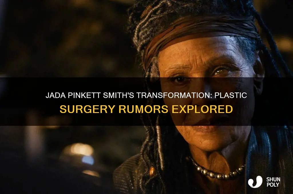has jada pinkett had plastic surgery