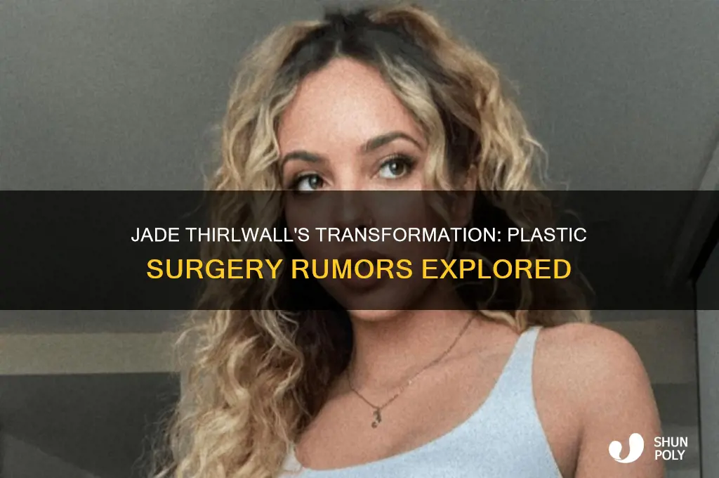 has jade from little mix had plastic surgery