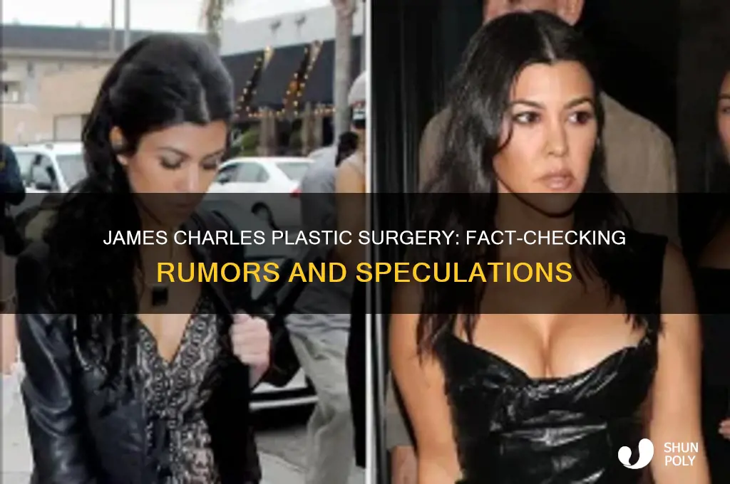 has james charles ever had plastic surgery