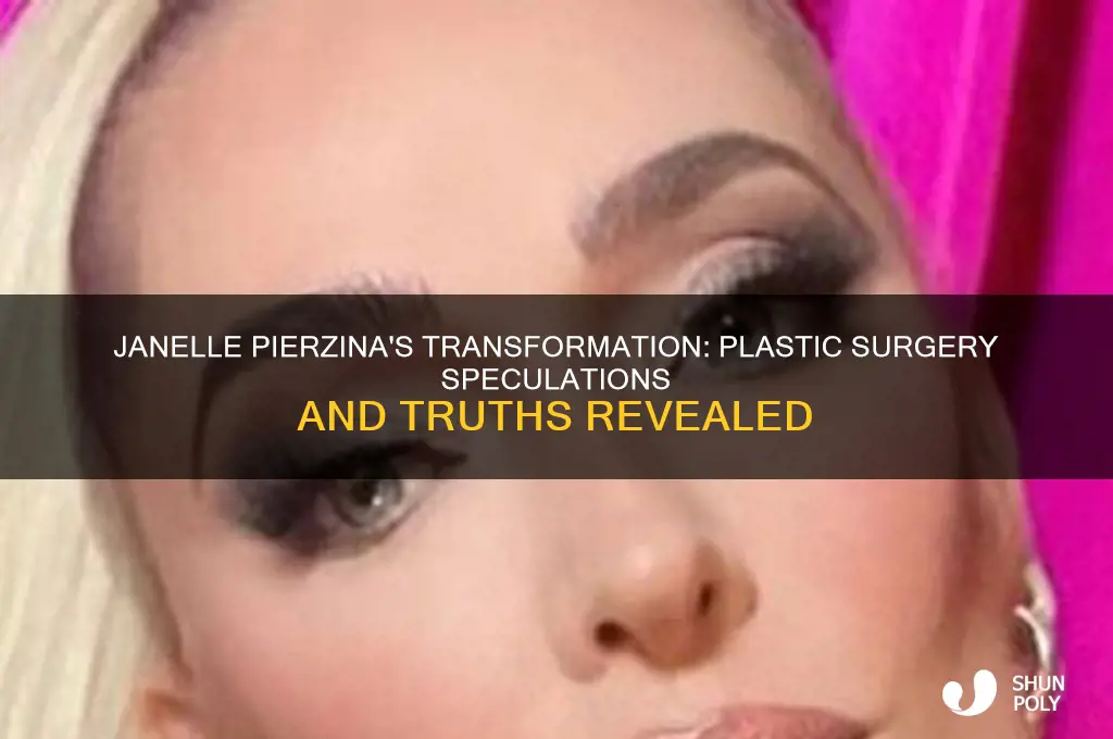 has janelle from big brother had plastic surgery