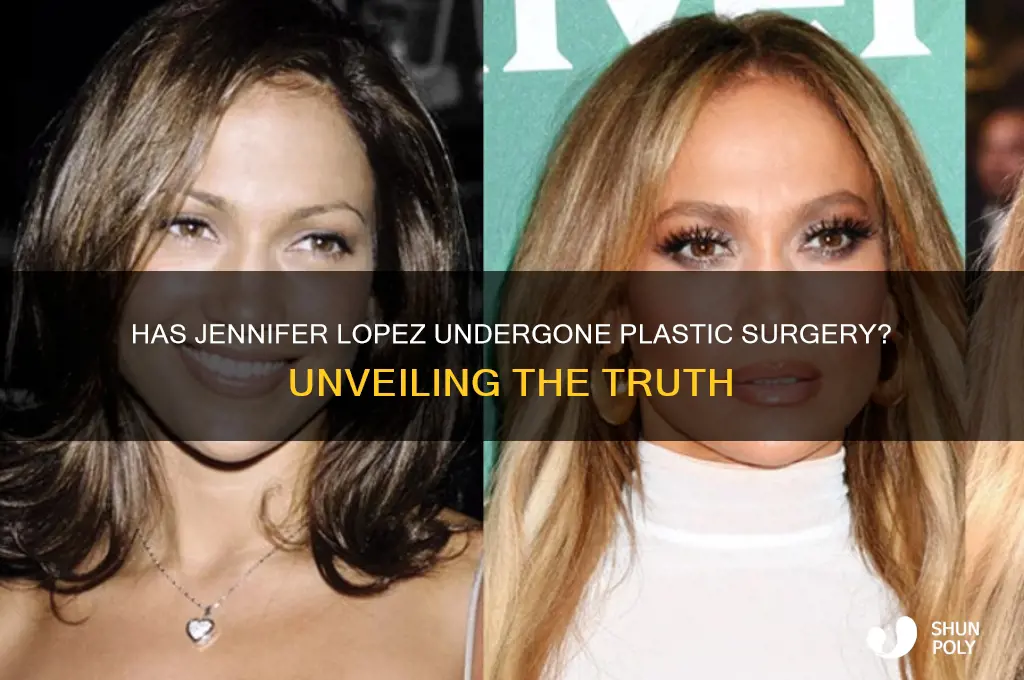 has jaylo had plastic surgery