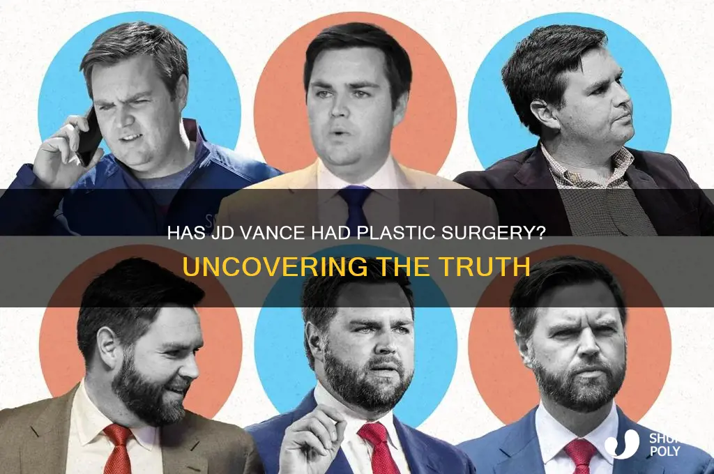 has jd vance had plastic surgery