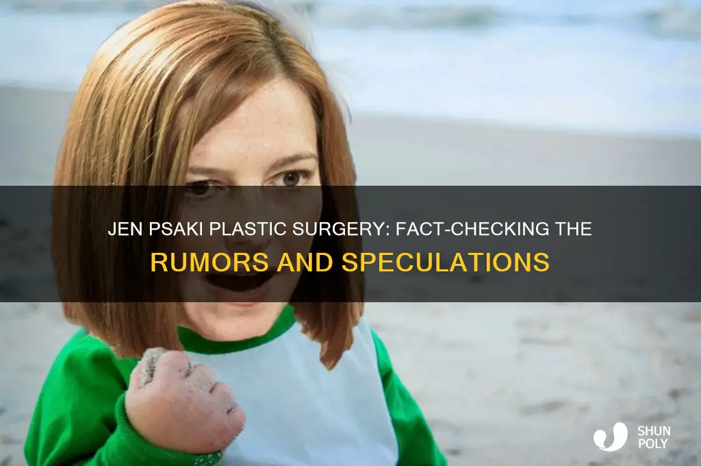 Jen Psaki Plastic Surgery 1