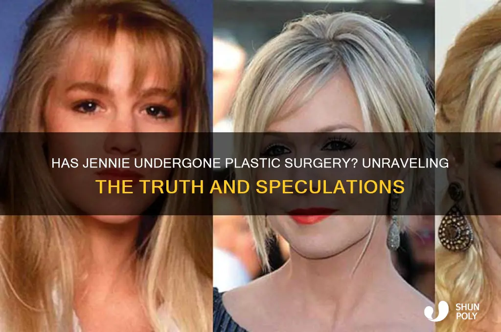 has jennie done plastic surgery