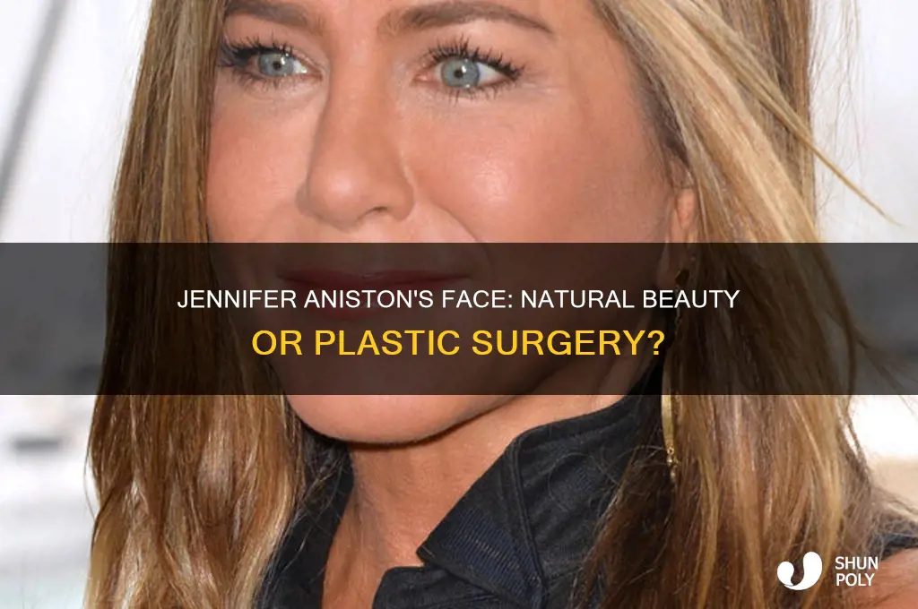 has jennifer aniston had plastic surgery on her face
