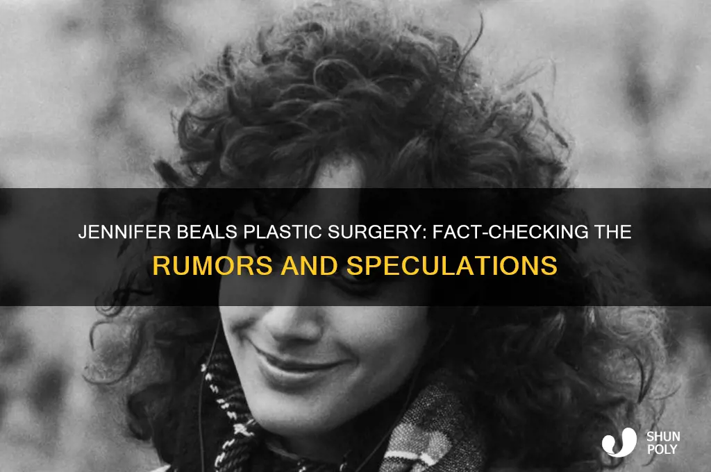 has jennifer beals had plastic surgery