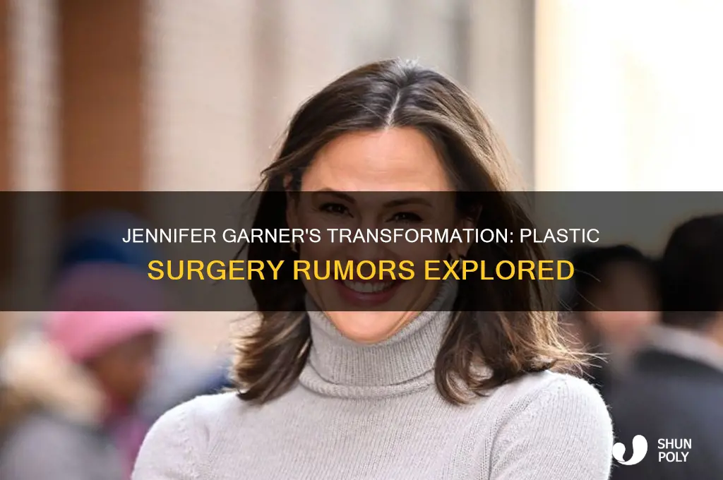has jennifer garner get plastic surgery