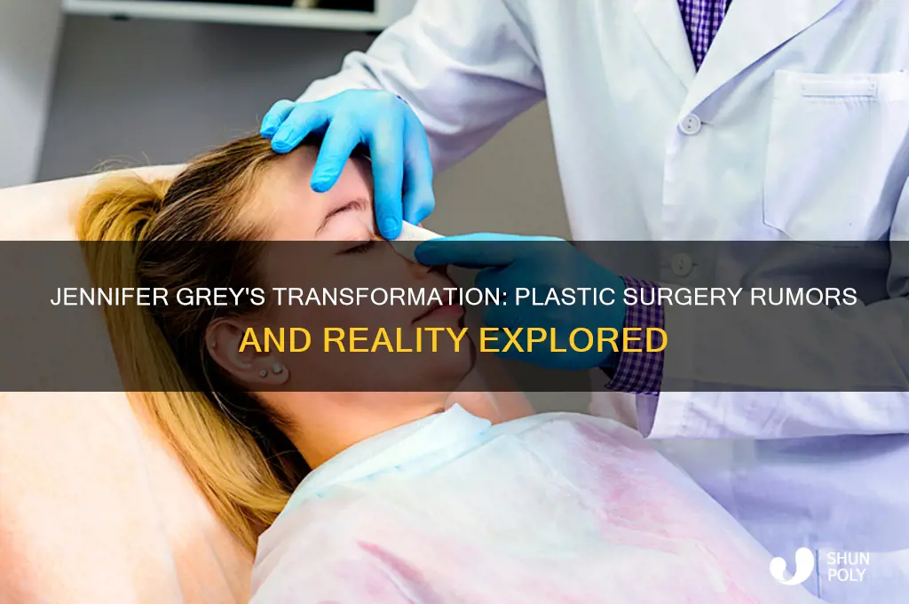 has jennifer grey had plastic surgery