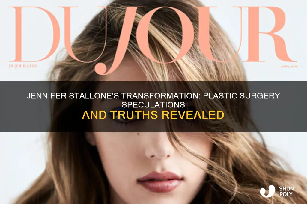 has jennifer stallone had plastic surgery