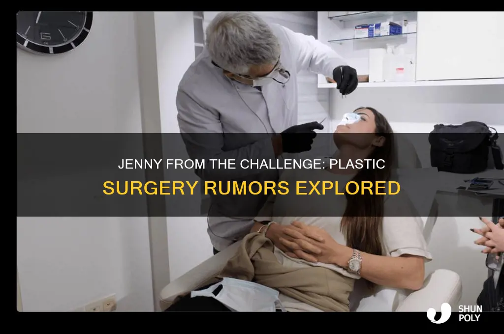 has jenny from the challenge had plastic surgery