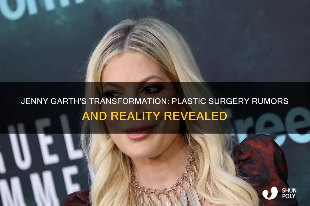 has jenny garth had plastic surgery