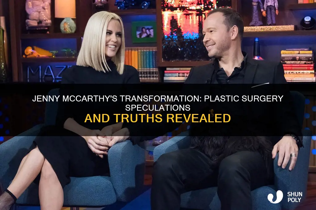 has jenny mccarthy had plastic surgery
