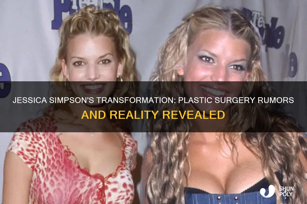 has jessica simpson had plastic surgery